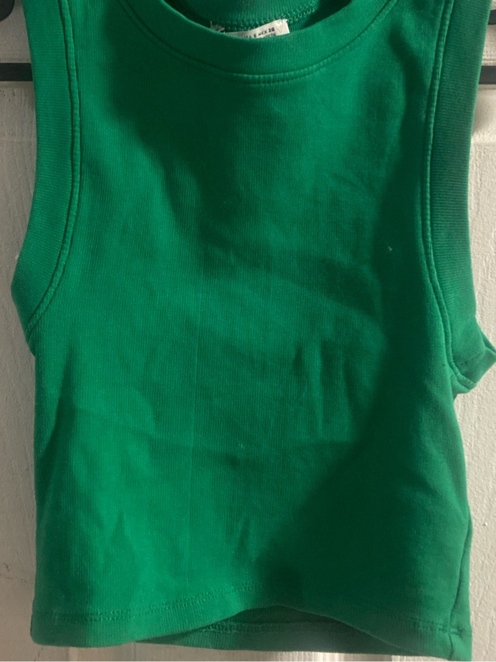 Zara Bright Green Girls' Tank Top